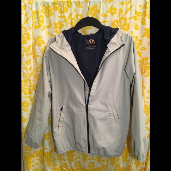 🍍NWOT Zara Kids’ Light jacket with hood (13-14) - Picture 3 of 10